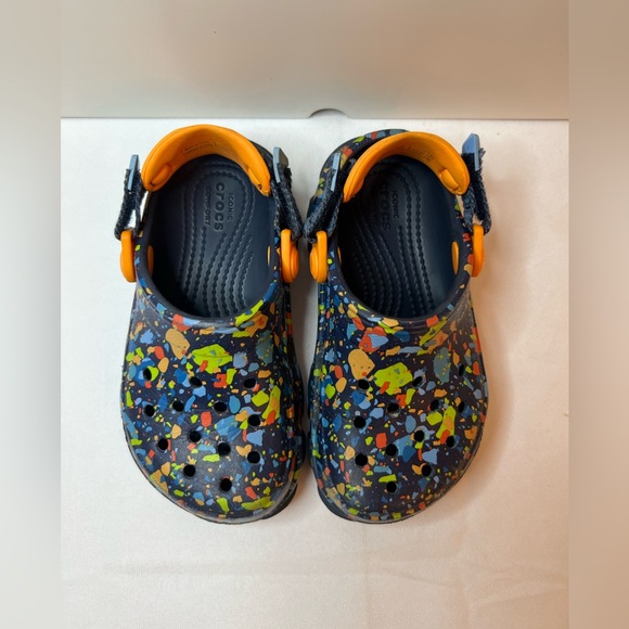 CROCS Toddler Classic All-Terrain Terrazzo Shoes 10C - Picture 3 of 11